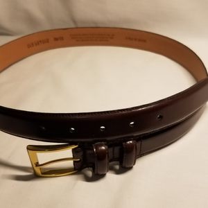 Genuine Italian leather men's belt